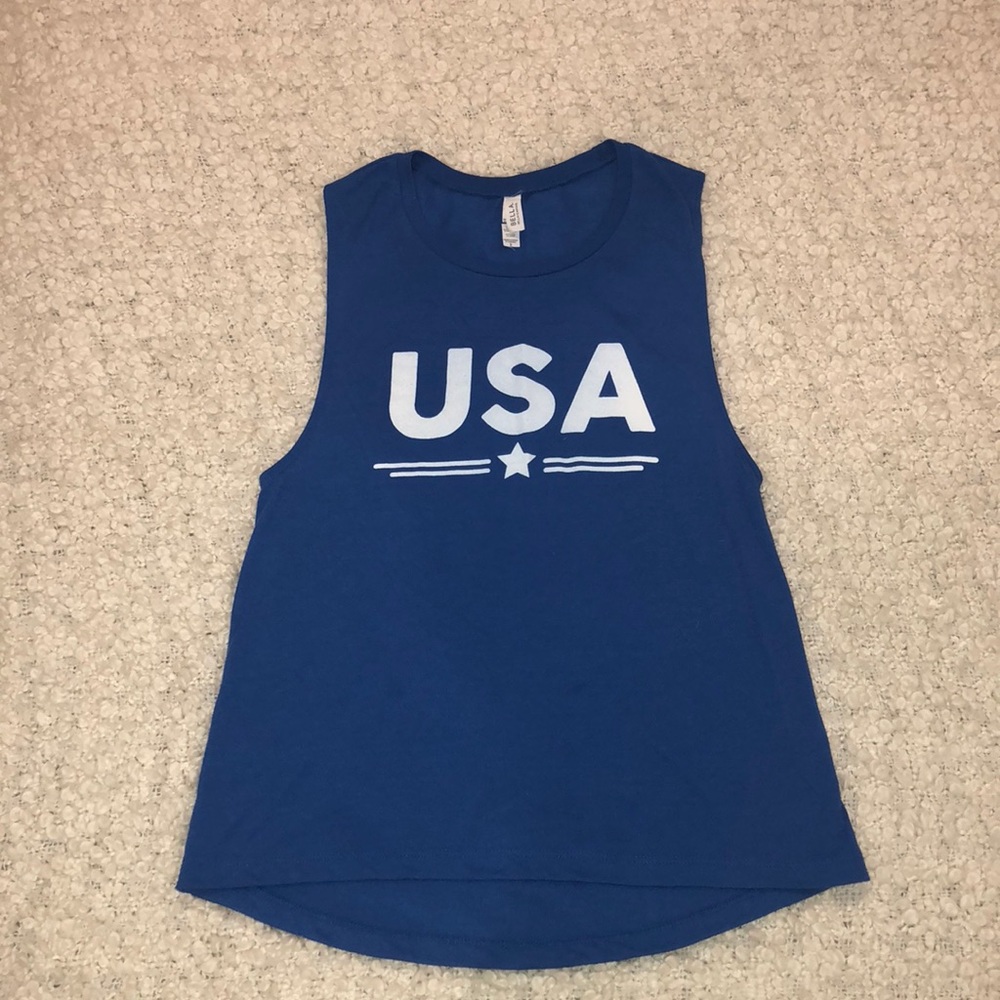 USA graphic tank